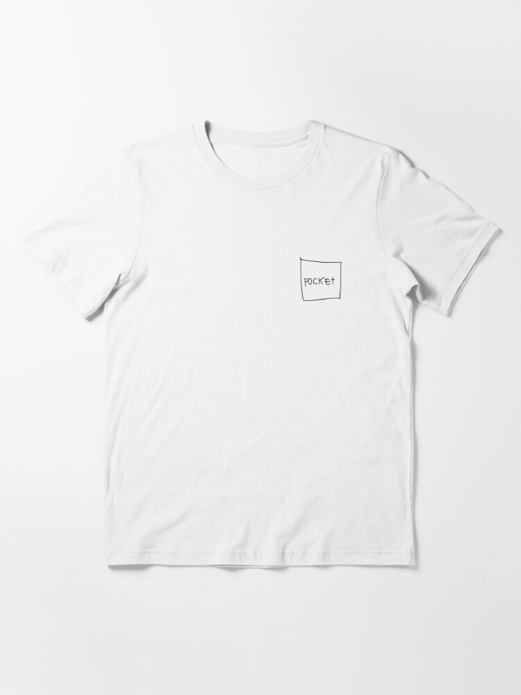 POCKET DESIGN LOGO SQUARE | Essential T-Shirt