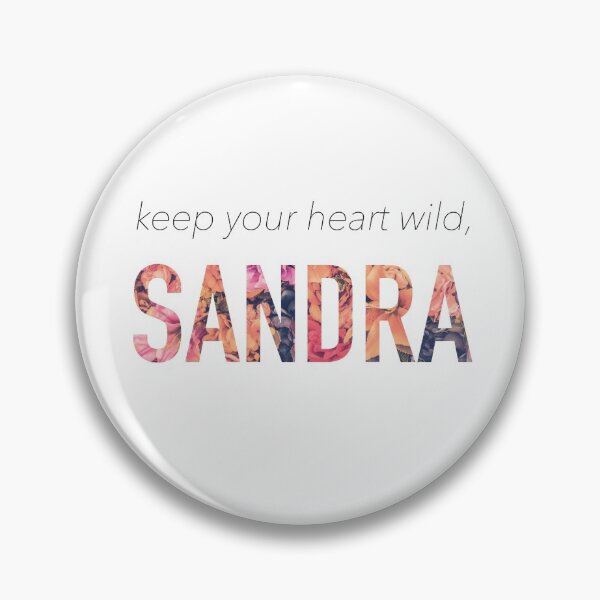 Item preview, Sandra, keep your heart wild designed and sold by Cátia Lima.