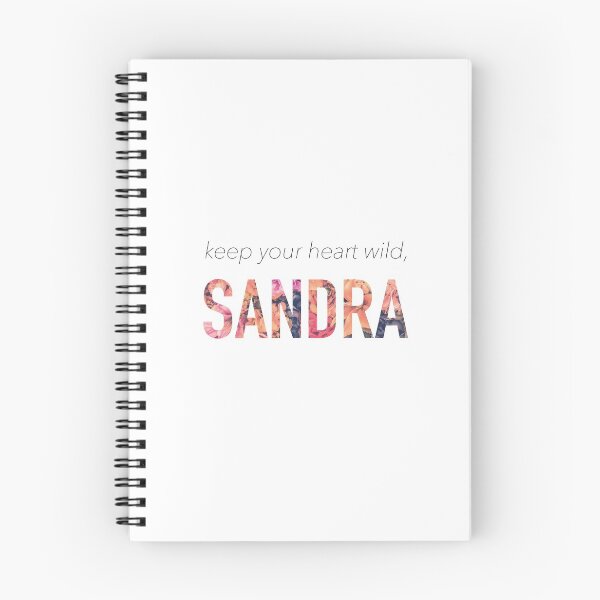 Item preview, Sandra, keep your heart wild designed and sold by Cátia Lima.