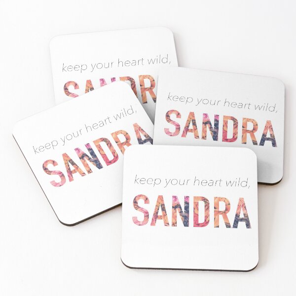 Item preview, Sandra, keep your heart wild designed and sold by Cátia Lima.
