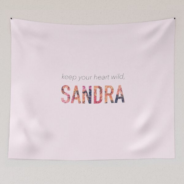 Item preview, Sandra, keep your heart wild designed and sold by Cátia Lima.