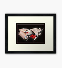 Ali Kat Hand made 1959 Cadillac Guitar Framed Print