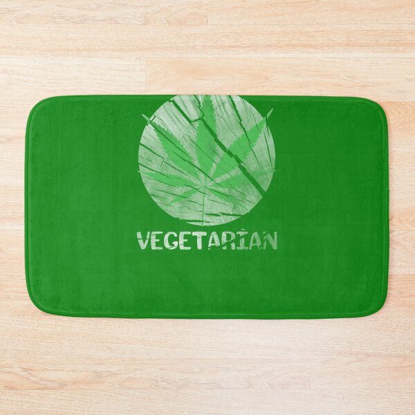 Artikelvorschau, Cannabis Blatt Vegetarier Vintage Retro entworfen und verkauft von DerNerd.