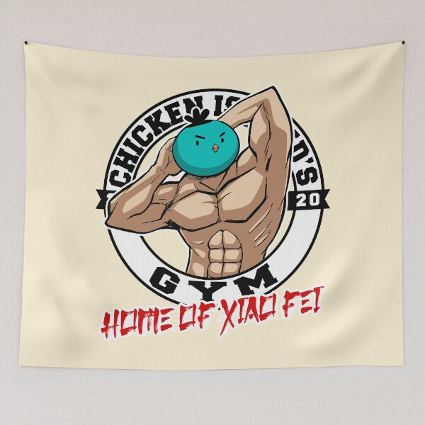 Item preview, Chicken Island Gym designed and sold by Retro-Freak.