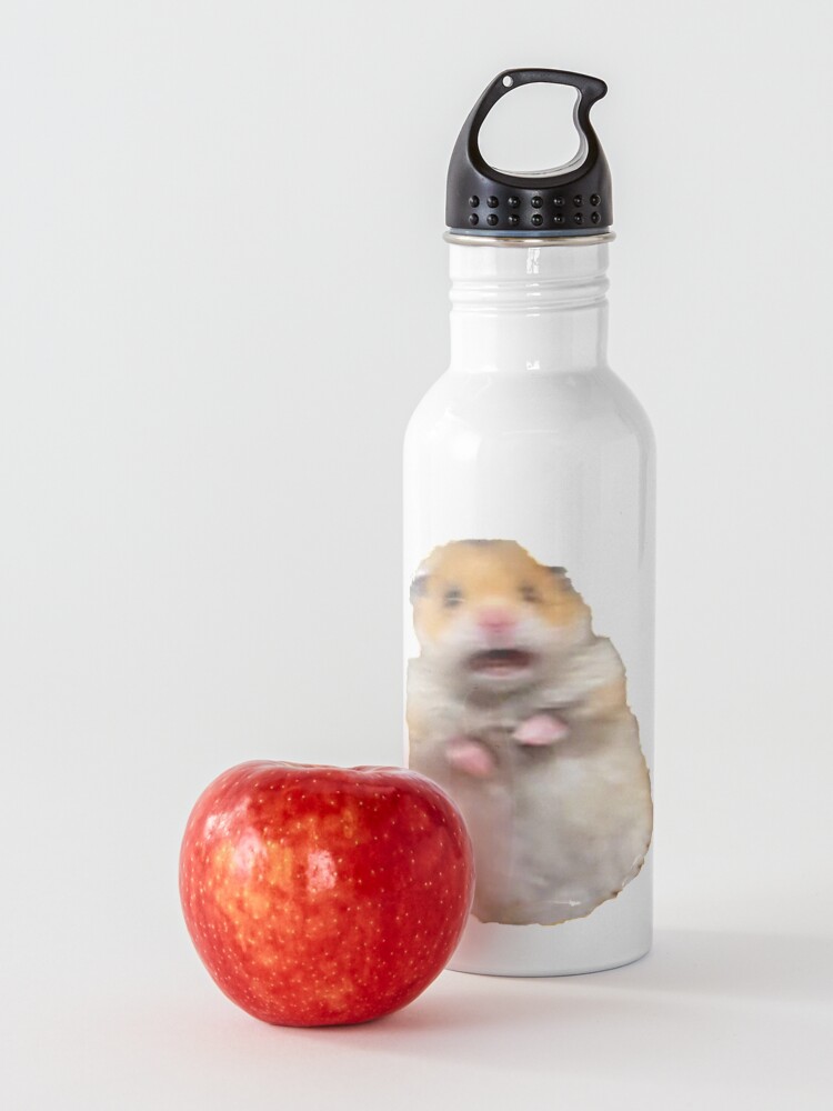 Alternate view of Screaming Hamster Meme Water Bottle