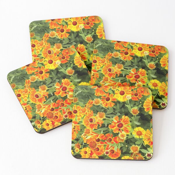 Item preview, Helenium Mardi Gras 'Helbro' designed and sold by FOLK ART FUSION by heidiannemorris.