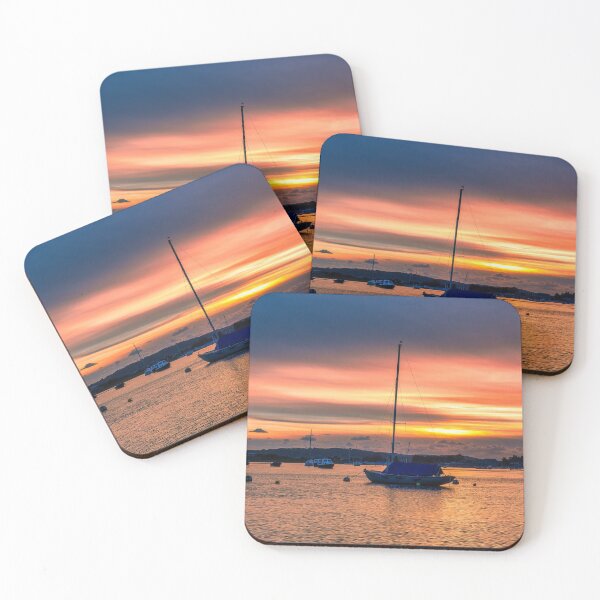 Item preview, Bembridge Harbour Sunset designed and sold by manateevoyager.