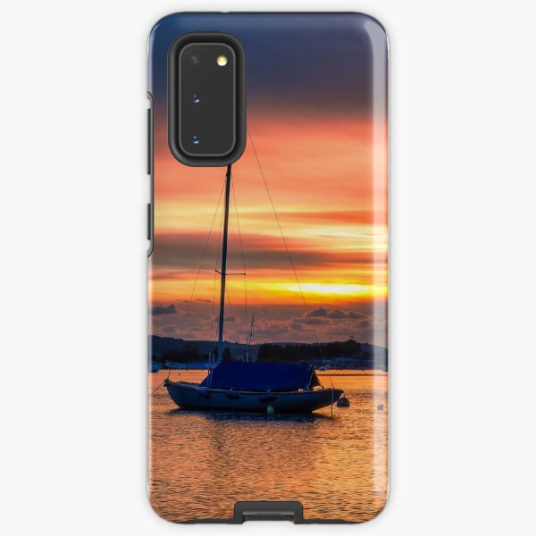 Bembridge Harbour Sunset Samsung Galaxy Tough Case