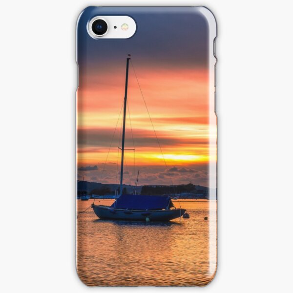 Bembridge Harbour Sunset iPhone Snap Case