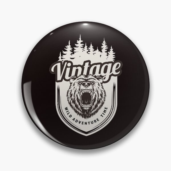 Item preview, Vintage bear retro adventure designed and sold by Imutobi.