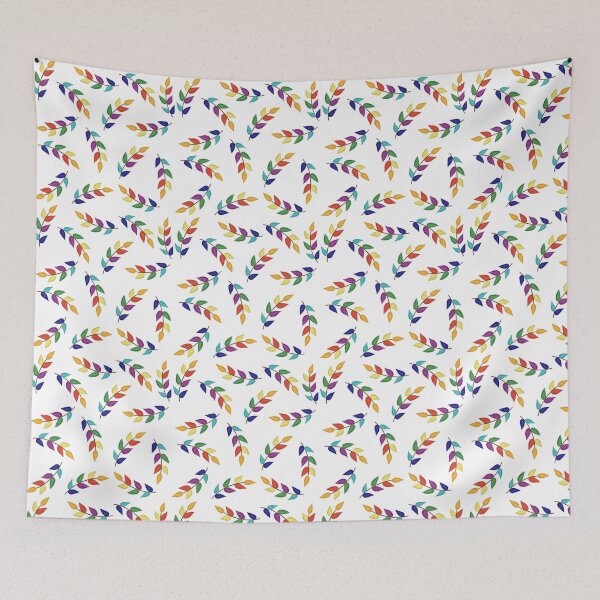 Item preview, Rainbow Leaf Pattern designed and sold by CreativeDragon1.