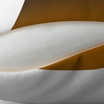 Alternate view of BISTRE AND GINGER OMBRE GRADIENT DIP DYE TWO TONE BY OZCUSHIONS Throw Pillow