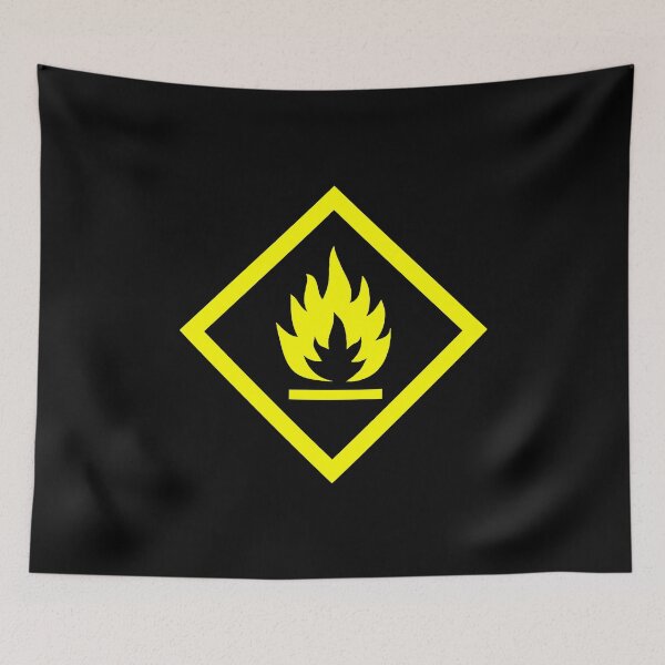 Item preview, Pictogram "Flammable" designed and sold by WilliamPaterson.