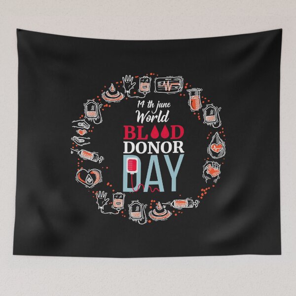 Item preview, Funny World Blood Donor Day | Childnurse |  designed and sold by ShirtStar0815.