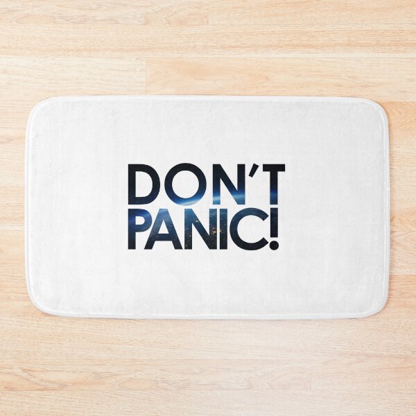 Item preview, Don't Panic! designed and sold by Eurozerozero.