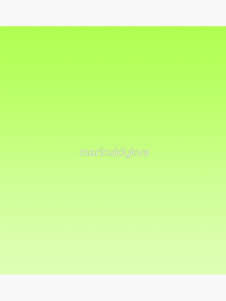 Green Ombre light green, bright green | Poster