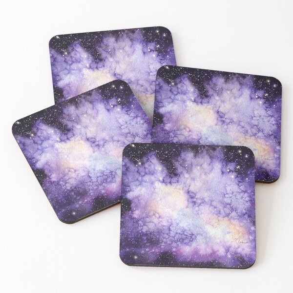Item preview, Watercolor Galaxy, Stars and Shine in Outer Space designed and sold by Cordata.
