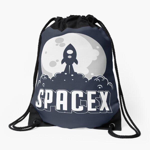 Spacex Drawstring Bags | Redbubble