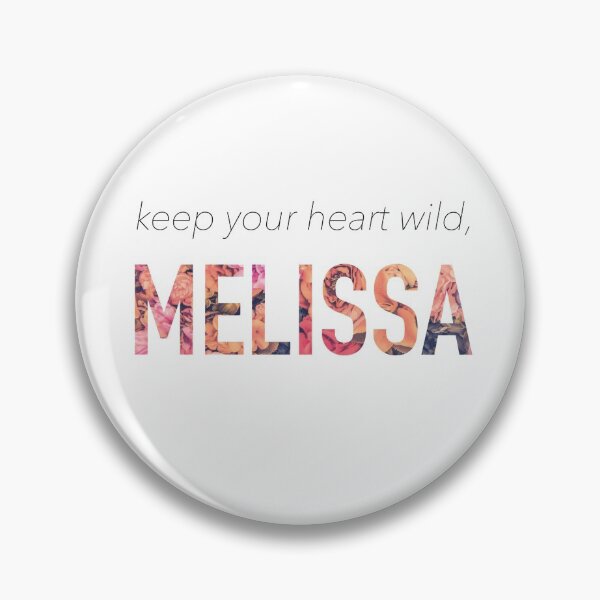 Item preview, Melissa, keep your heart wild designed and sold by Cátia Lima.