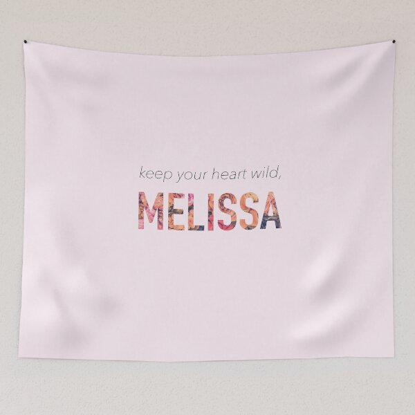 Item preview, Melissa, keep your heart wild designed and sold by Cátia Lima.
