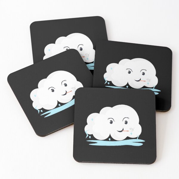 Item preview, Cloud smoking illustration designed and sold by Illutino.