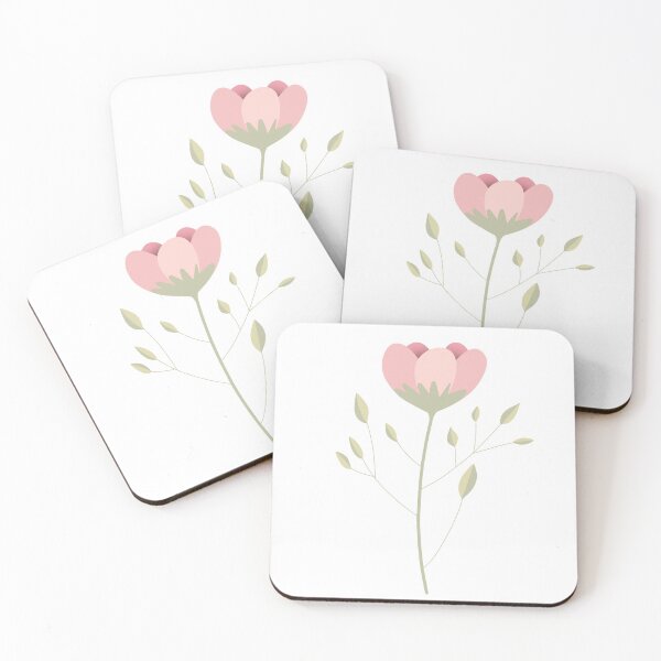 Item preview, simple pink flower designed and sold by PewPaw.