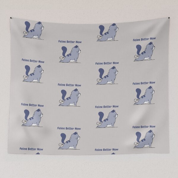 Item preview, Feline Better Now. Pun. Funny designed and sold by shirtdan.