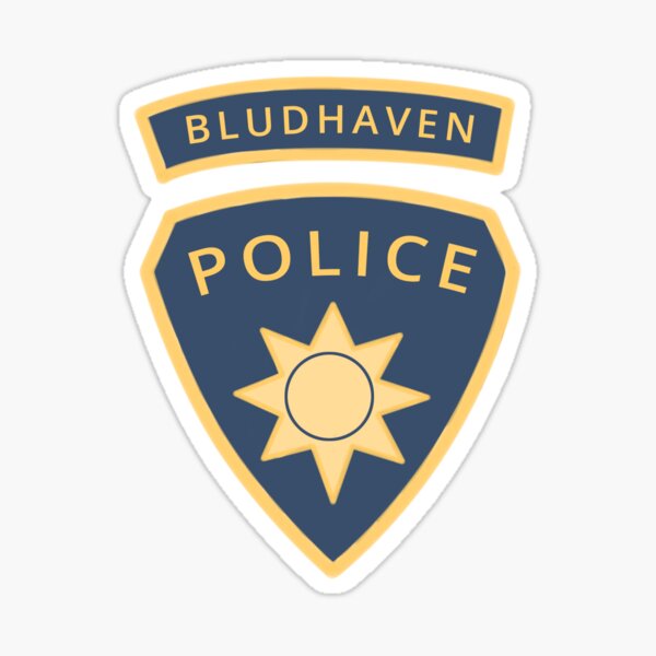Bludhaven Police Badge Sticker