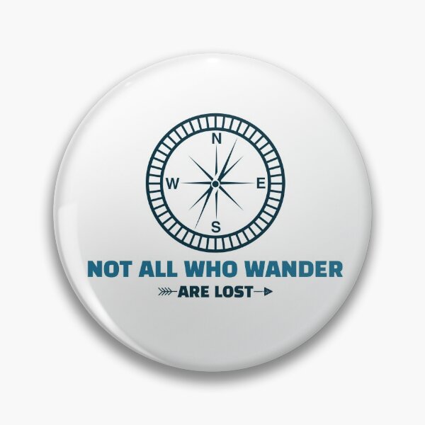 Item preview, Not All Who Wander Are Lost Design designed and sold by joabaj.