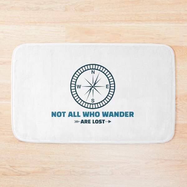 Item preview, Not All Who Wander Are Lost Design designed and sold by joabaj.