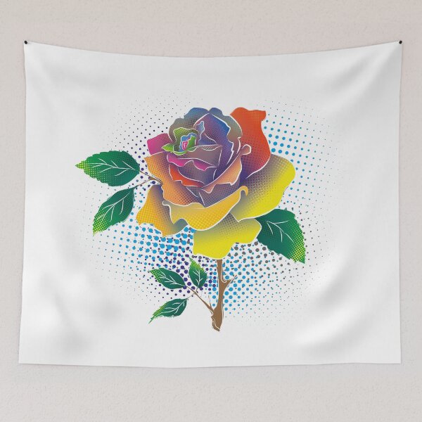 Item preview, Rainbow Rose_1 designed and sold by GreenFrog75.