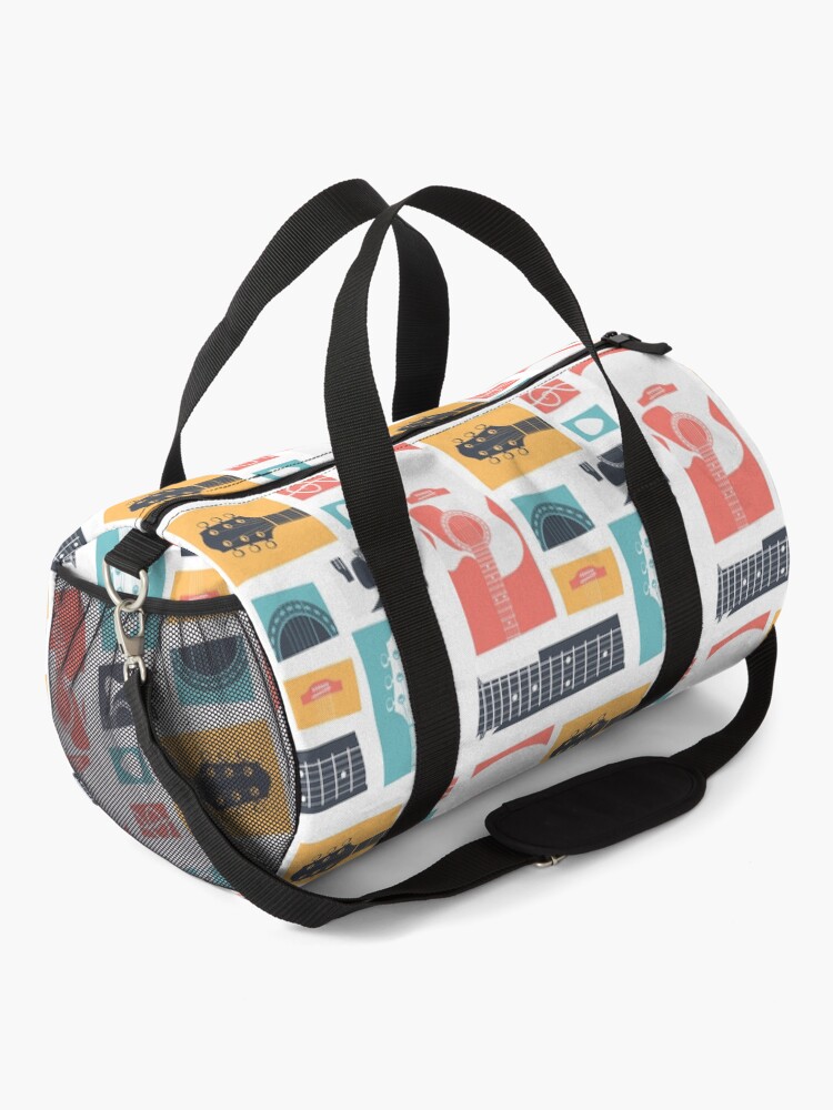 Alternate view of Guitar Collage Duffle Bag