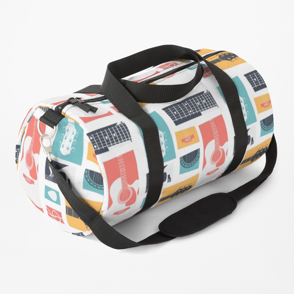 Guitar Collage Duffle Bag