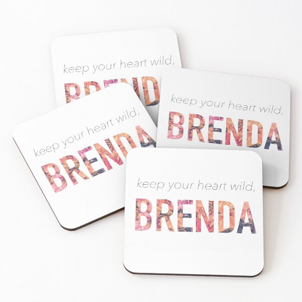 Item preview, Brenda, keep your heart wild designed and sold by Cátia Lima.
