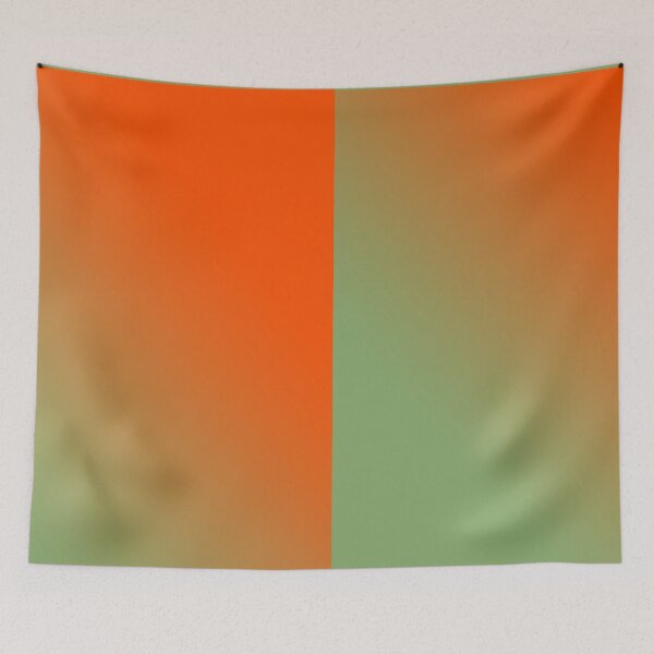 Item preview, OMBRE Gradient Asparagus and Orange designed and sold by ozcushions.