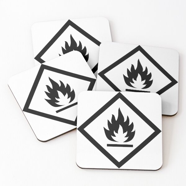 Item preview, Pictogram "Flammable" designed and sold by WilliamPaterson.