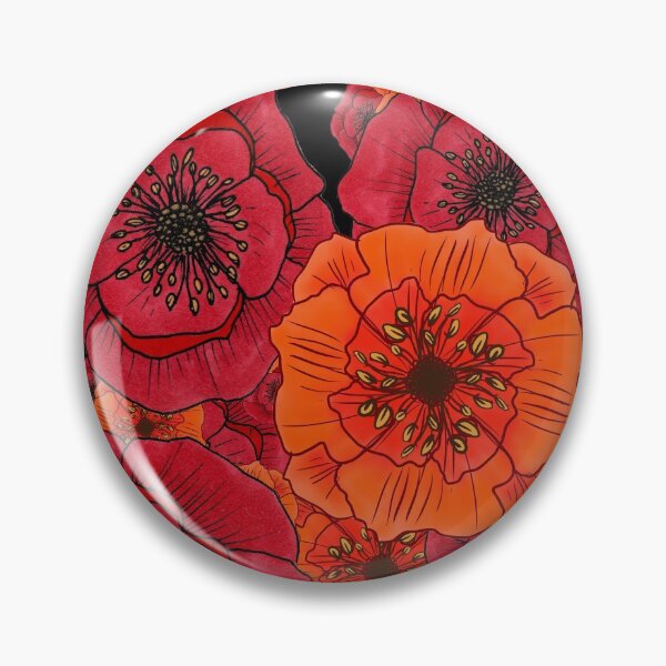 Item preview, red and orange roses designed and sold by AnnaBaldon.
