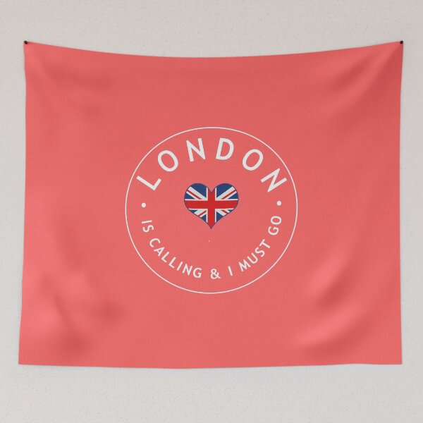 Item preview, London is calling and i must go , United kingdom Flag designed and sold by Mekoooo.