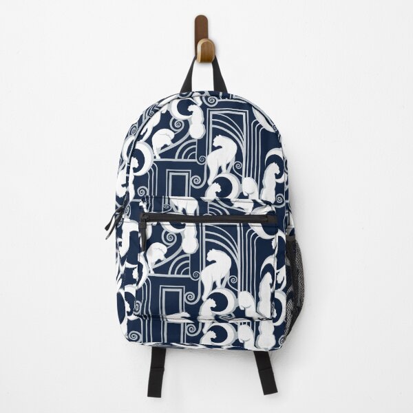 Item preview, Deco Gatsby Panthers // navy and silver designed and sold by SelmaCardoso.