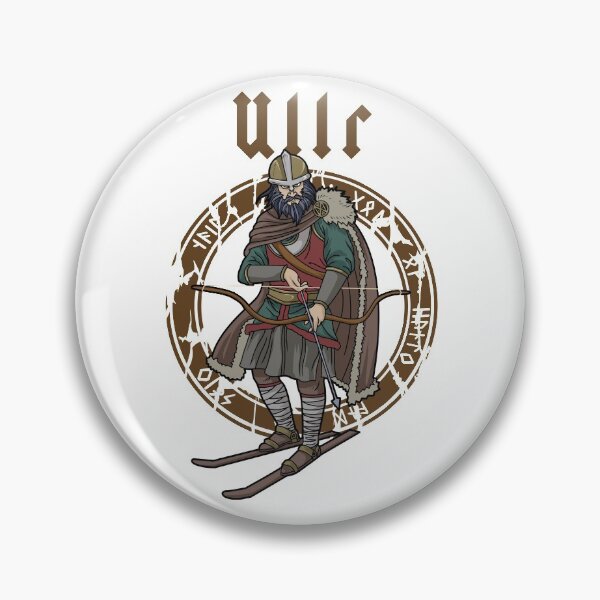 Item preview, Ullr Gifts God Of Archery Norse Hunting Viking Ski designed and sold by DSWShirts.