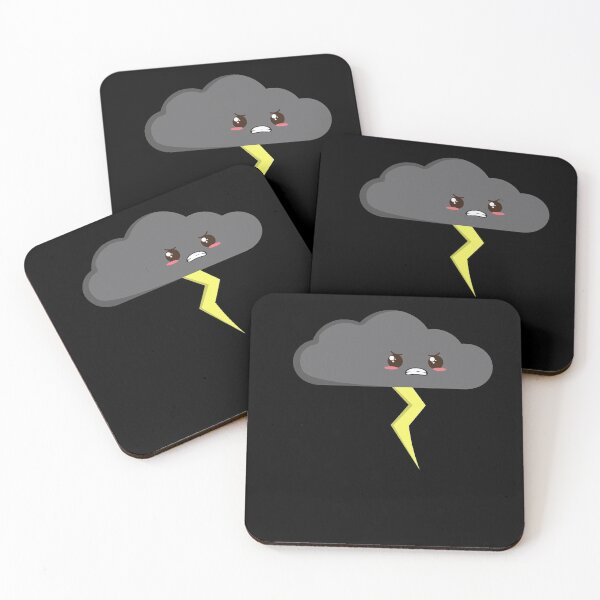 Item preview, Cute Kawaii Thunder Cloud designed and sold by miller8888.