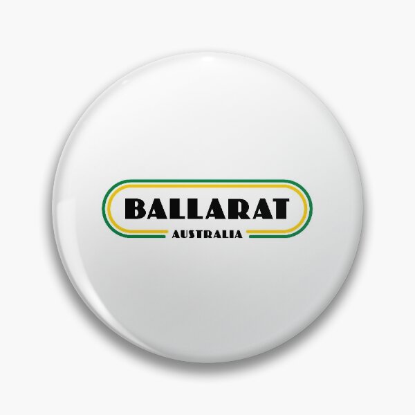Item preview, Ballarat City Aussie Australia Retro Vintage Lines designed and sold by creativecaveman.