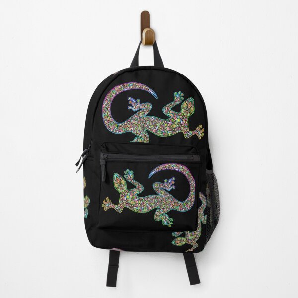 Item preview, Gecko Lizard Psychedelic Fantasy Art Vector Illustration  designed and sold by BluedarkArt.