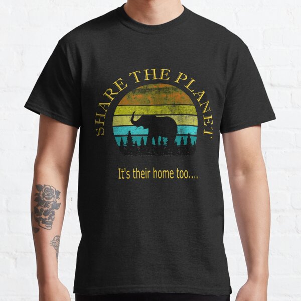 Share the Planet Elephants Classic T-Shirt