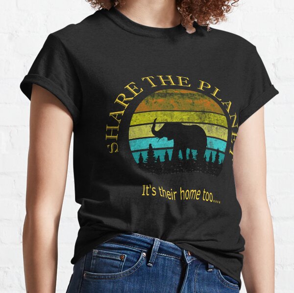 Share the Planet Elephants Classic T-Shirt