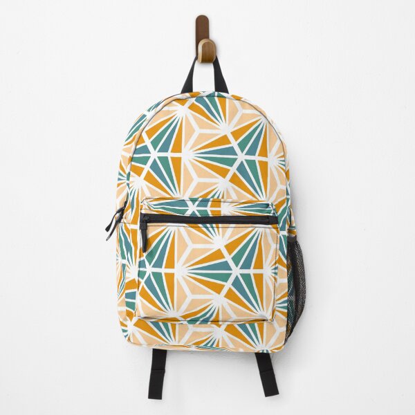 Item preview, Geometric Pattern: Hexagon Ray: Lily designed and sold by Red Wolf.