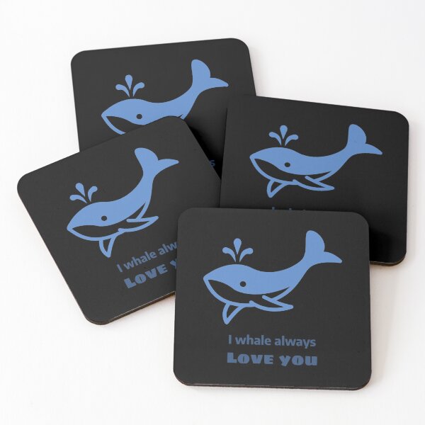 Item preview, I whale always love you Funny Design designed and sold by joabaj.