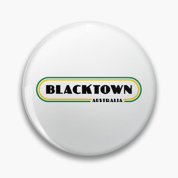 Item preview, Blacktown City Aussie Australia Retro Vintage Lines designed and sold by creativecaveman.