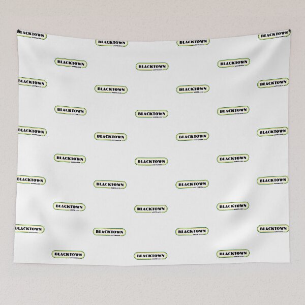 Item preview, Blacktown City Aussie Australia Retro Vintage Lines designed and sold by creativecaveman.