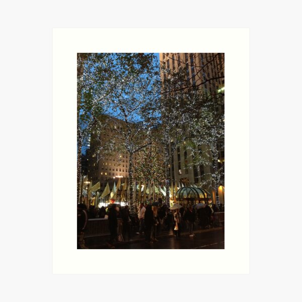 Rockefeller Center Christmas Tree 2012 Art Print